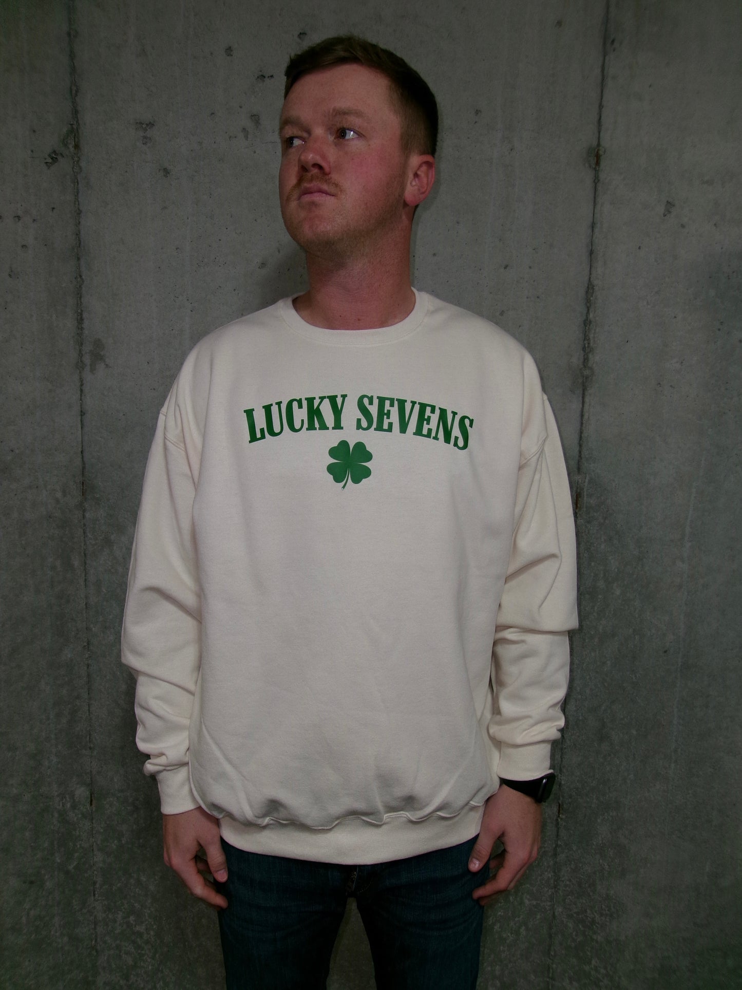 Cream St. Patty's Day Crewneck