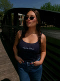 Navy Lucky Club Tank