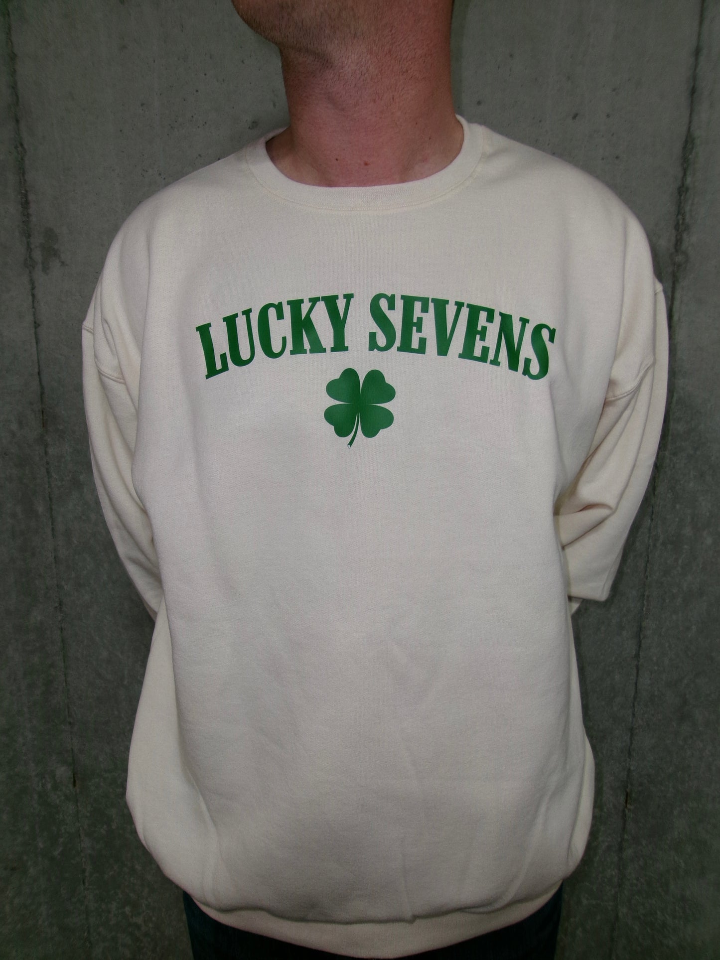 Cream St. Patty's Day Crewneck