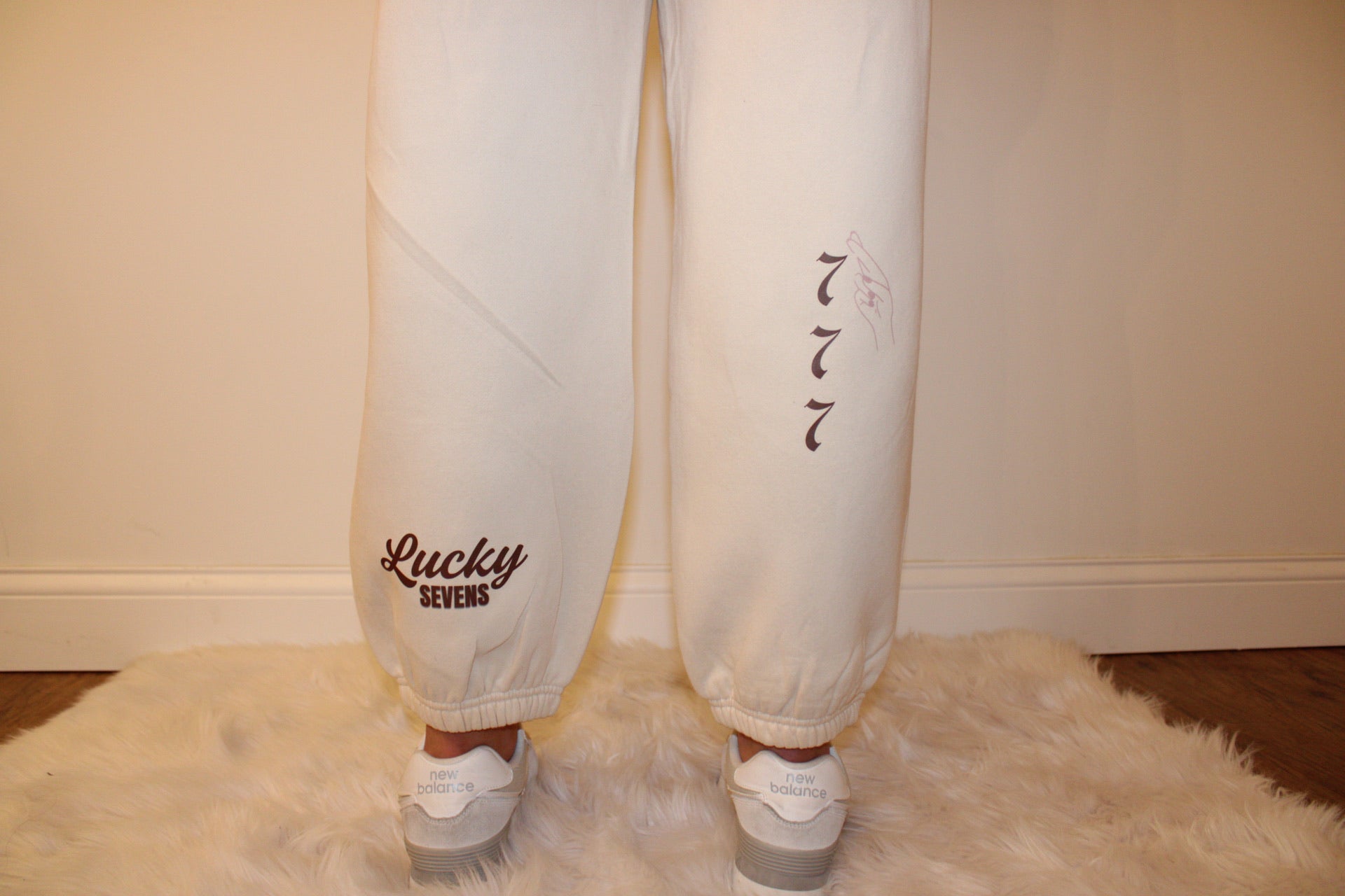 The Cream Zip-Up Sweat Set