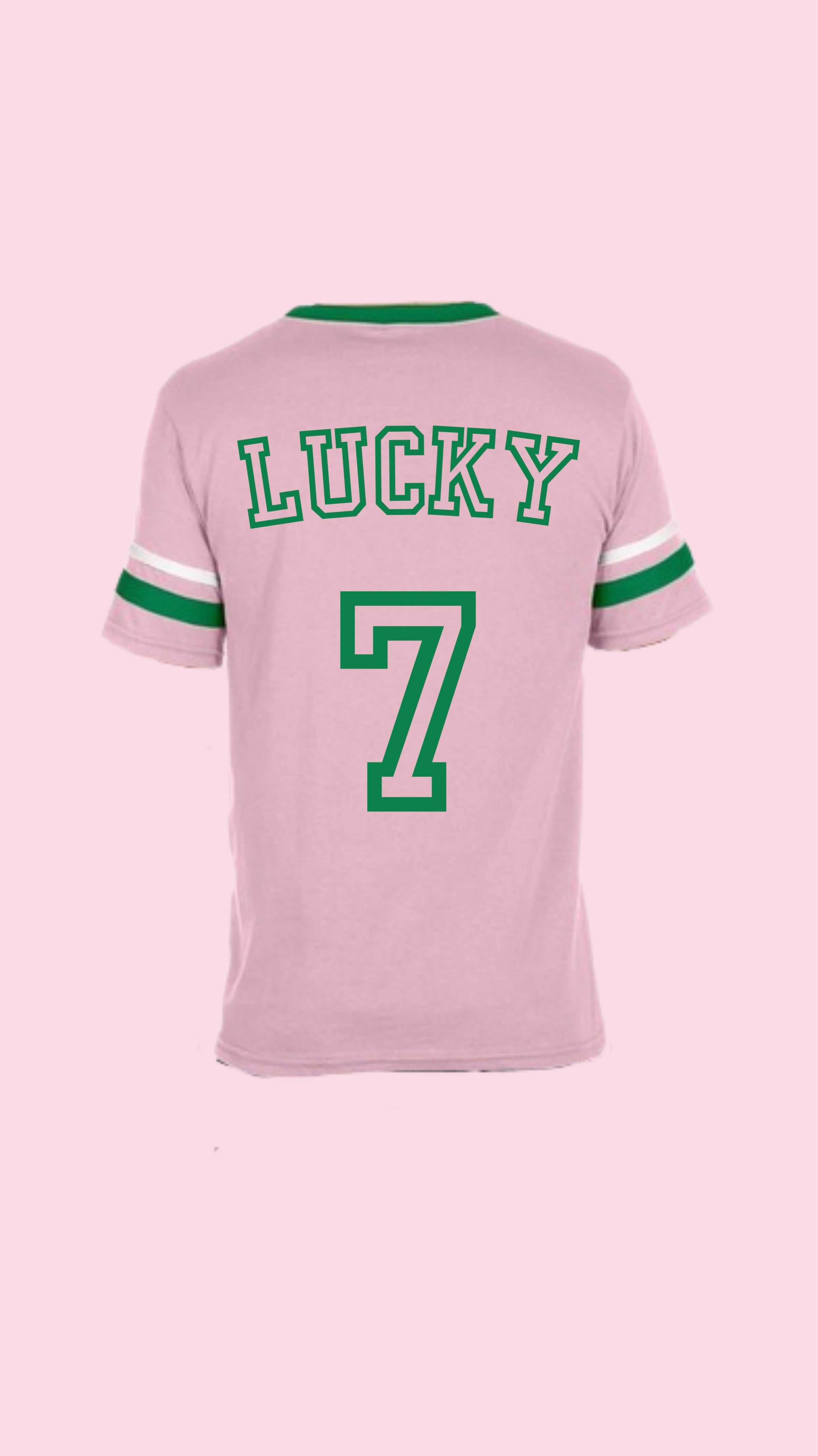 Pink St. Patty’s Jersey Tee